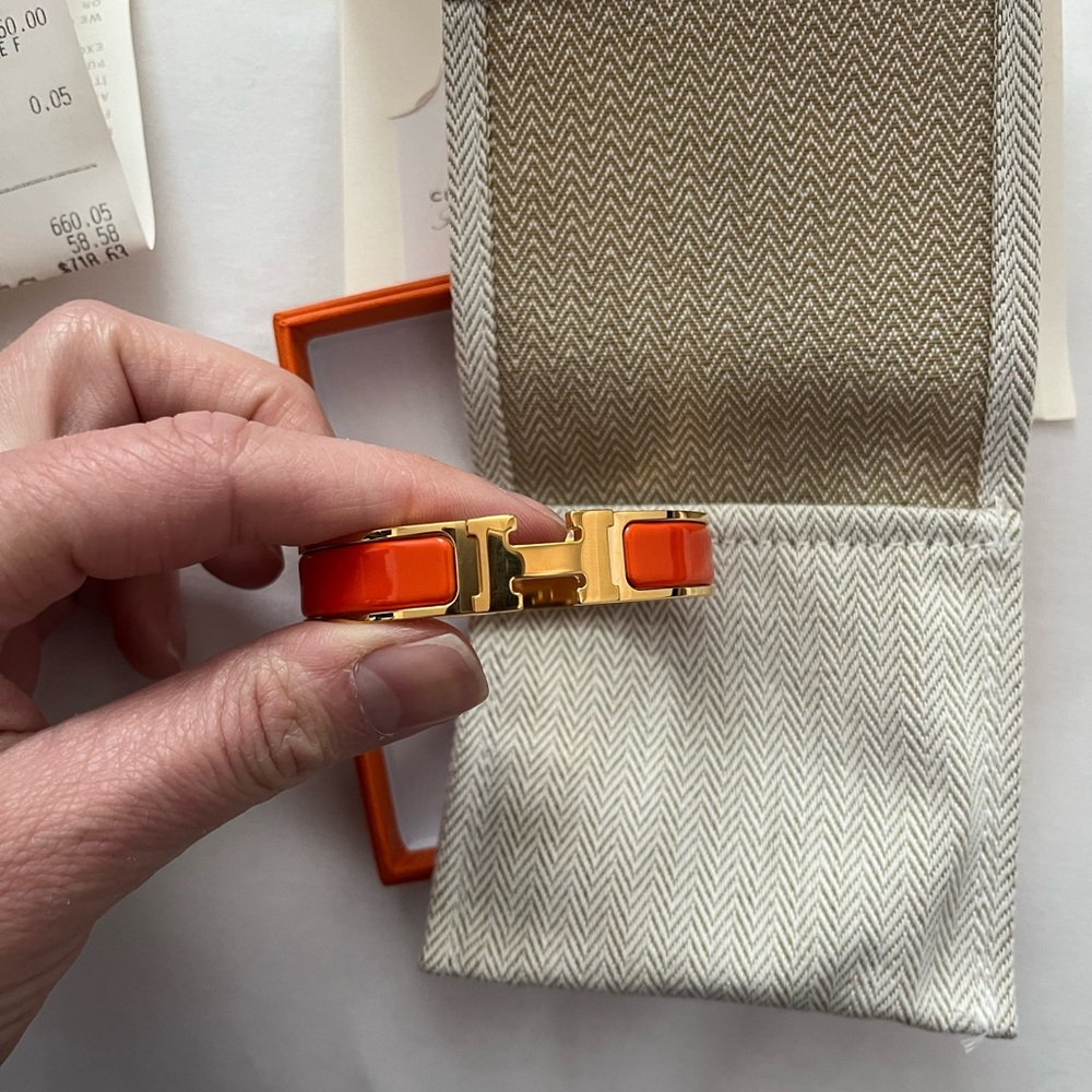 Hermes Enamel Bracelet